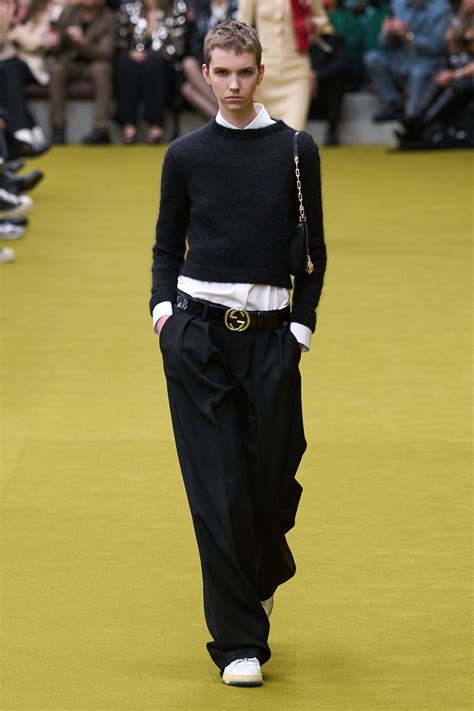 why gucci belts becoming popular|3 Gucci Belt Outfit Ideas As Seen at the Fall 2023 Runway Show.